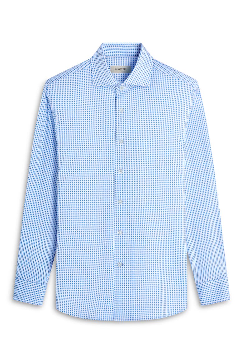 Devon OoohCotton® Print Button-Up Shirt, Alternate, color, AIR BLUE