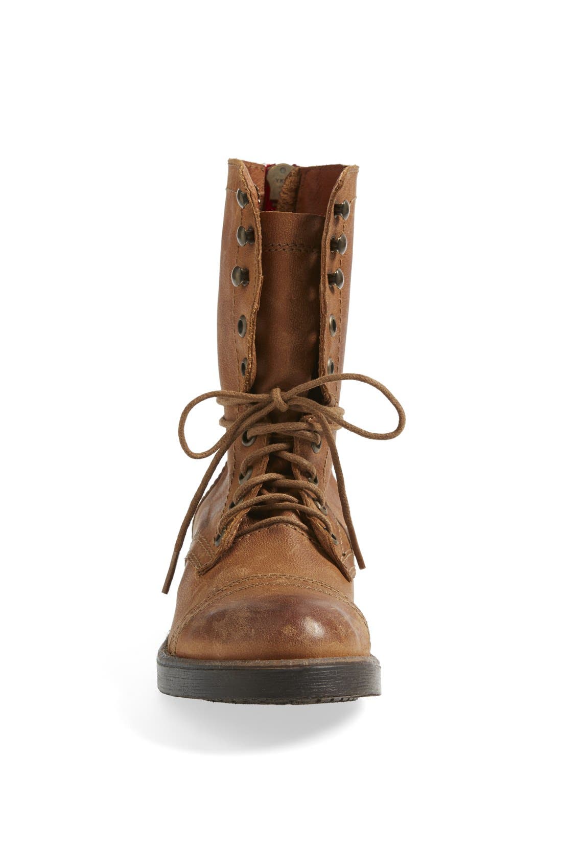 'Munch' Military Boot, Alternate, color, COGNAC MULTI