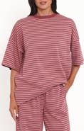 Petal & Pup Wilda Oversize Stripe T-Shirt