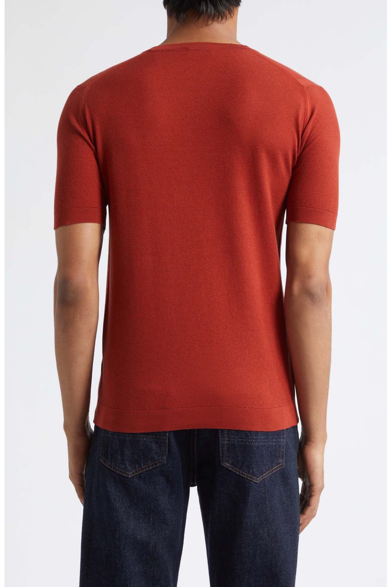 Park Cotton Piqué T-Shirt, Alternate, color, ROOBOIS