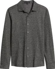 Robert Barakett Alonzo Knit Button-Up Shirt