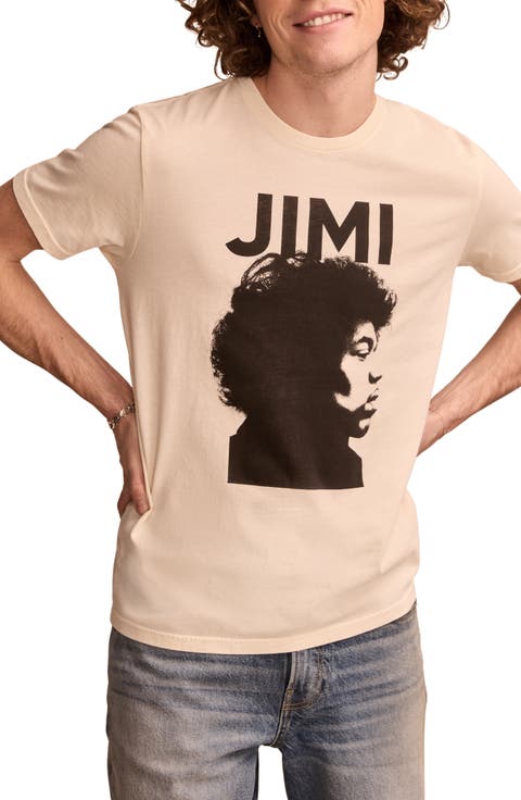 Big Jimi Hendrix Graphic T-Shirt
