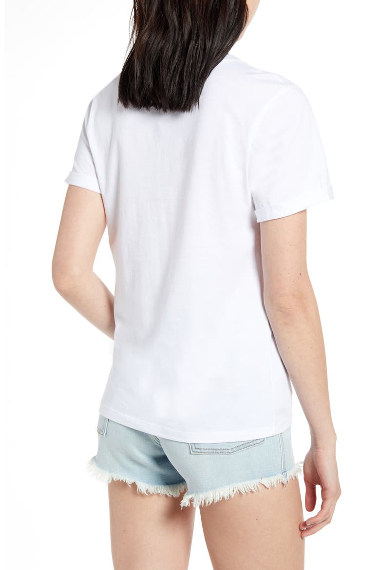 Comic Book Graphic Tee, Alternate, color, WHITE