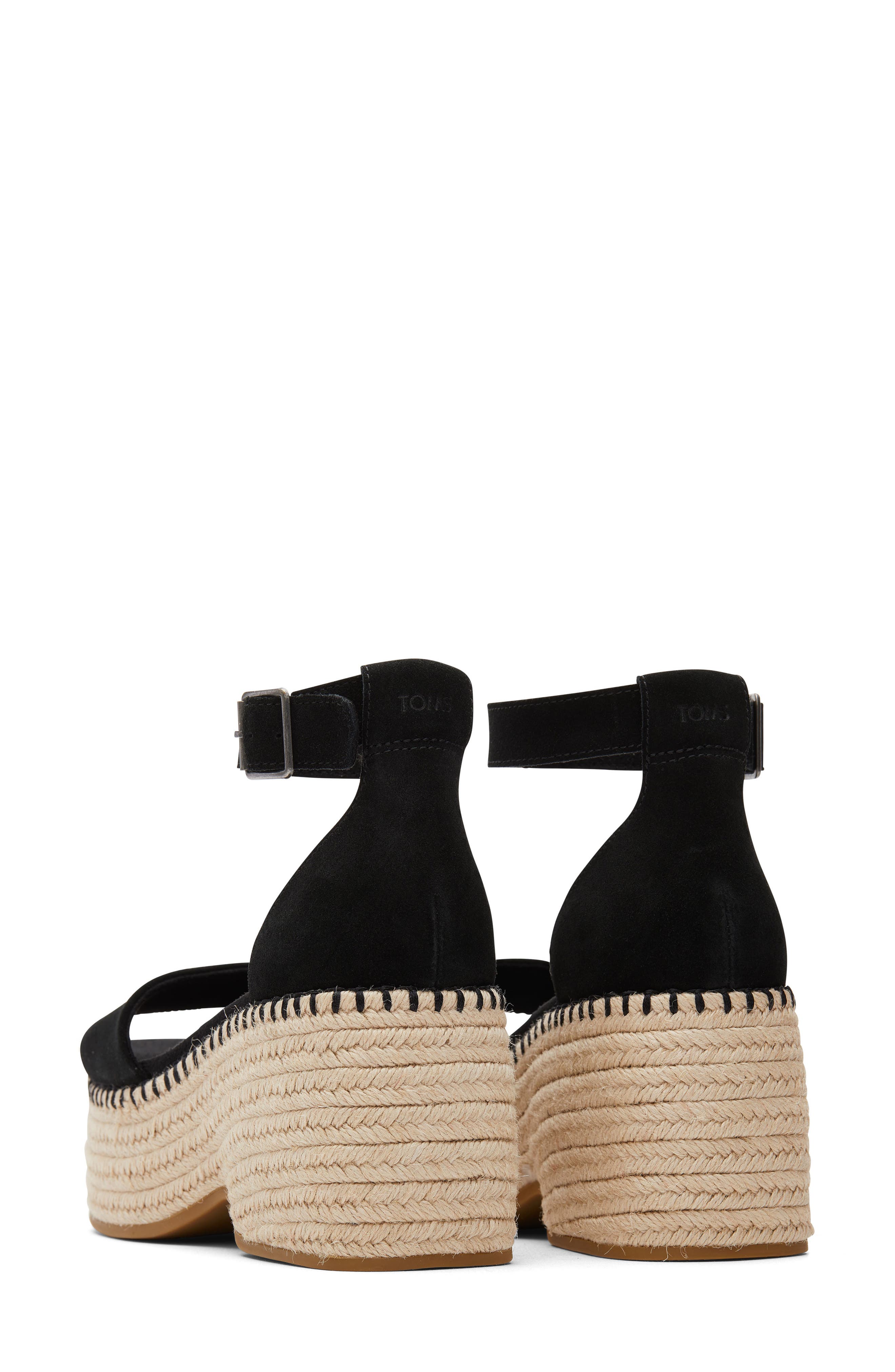 TOMS Laila Espadrille Platform Sandal, Alternate, color, 