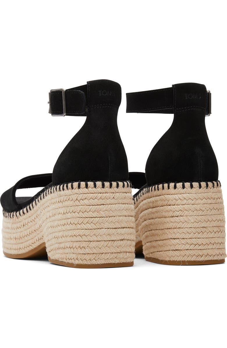 TOMS Laila Espadrille Platform Sandal, Alternate, color,