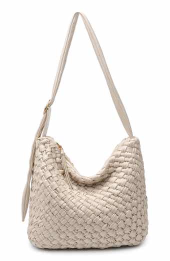 MODA LUXE Woven Crossbody Bag