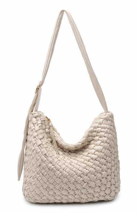 MODA LUXE Woven Crossbody Bag