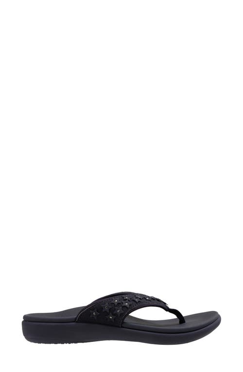 Revitalign Yumi Bvi Flip Flop In Black