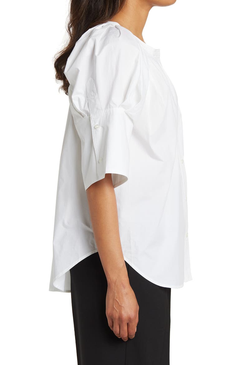 Chloe Puff Sleeve Top, Alternate, color, WHITE