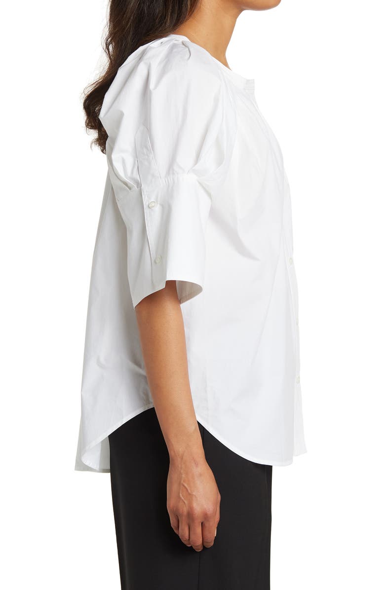 A.L.C. Chloe Puff Sleeve Top, Alternate, color, White