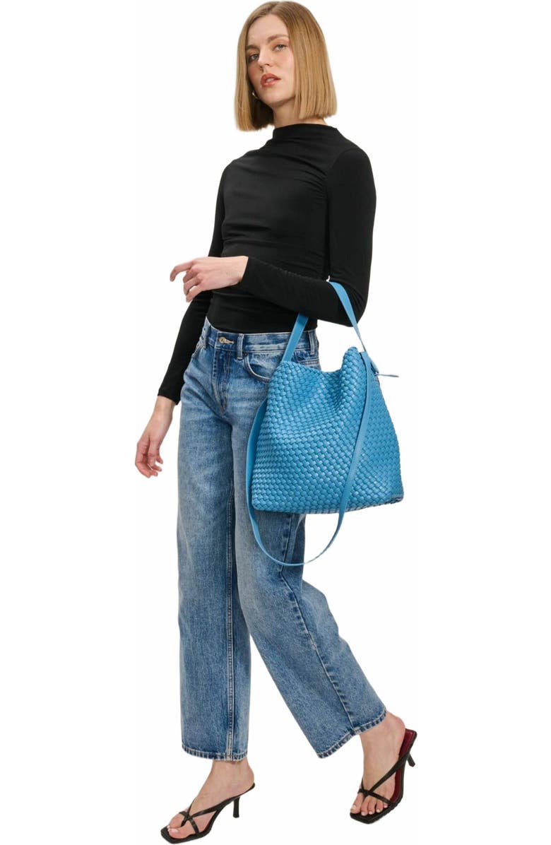 MODA LUXE Edith Hobo Bag, Alternate, color, Denim