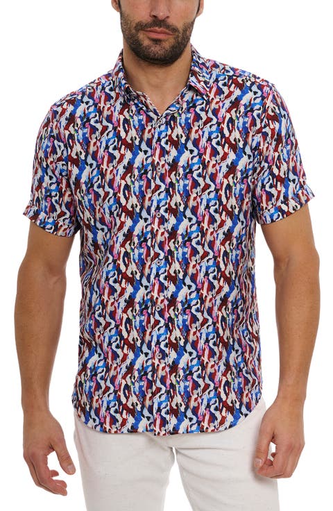 Crue Short Sleeve Button-Up Shirt