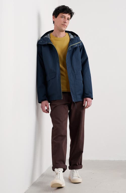 Seasalt Cornwall Bosigrain Waterproof Jacket In Blue