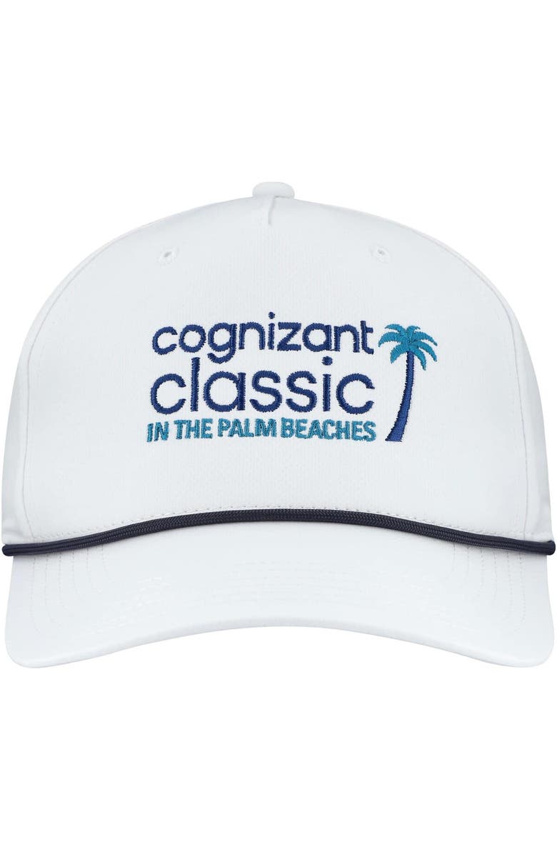 AHEAD Men's Ahead  White Cognizant Classic Alto Rope Adjustable Hat, Alternate, color, White