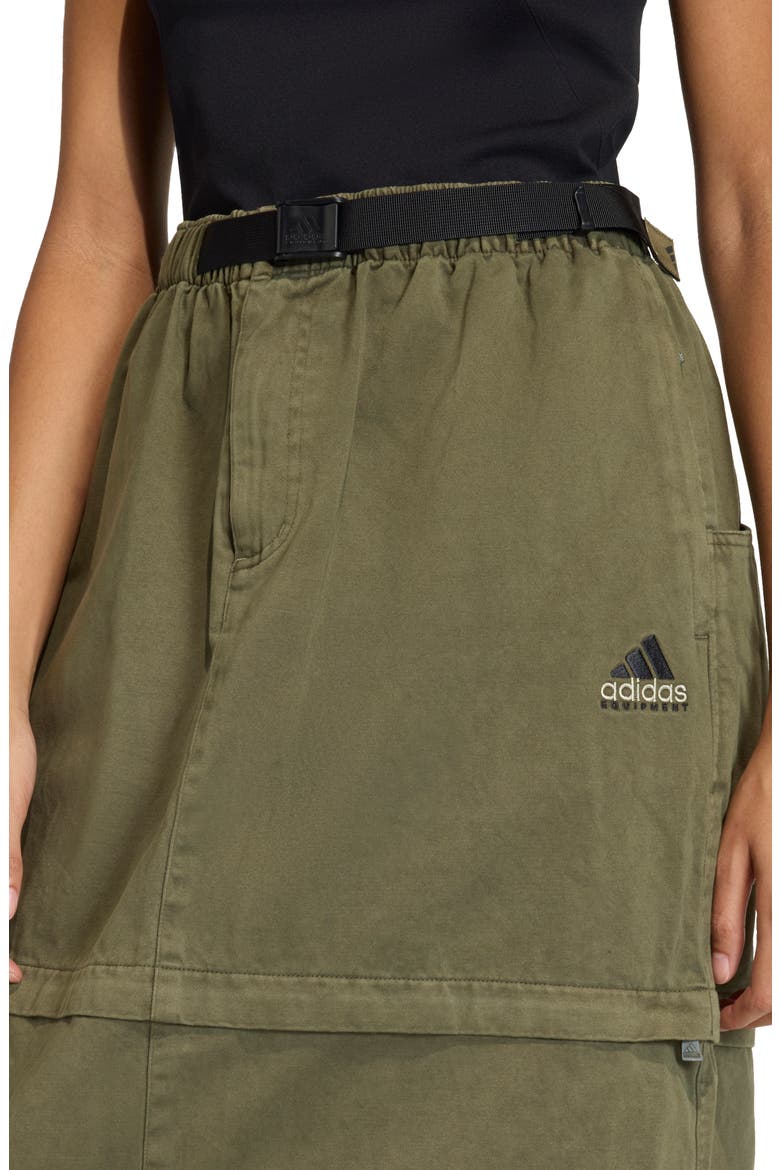 EQT Convertible Skirt, Alternate, color, OLIVE STRATA/