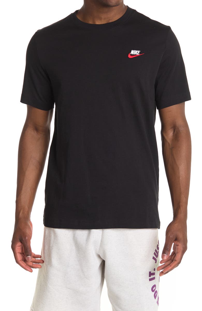 Nike Sportswear Club Crew Neck T-Shirt, Main, color, 