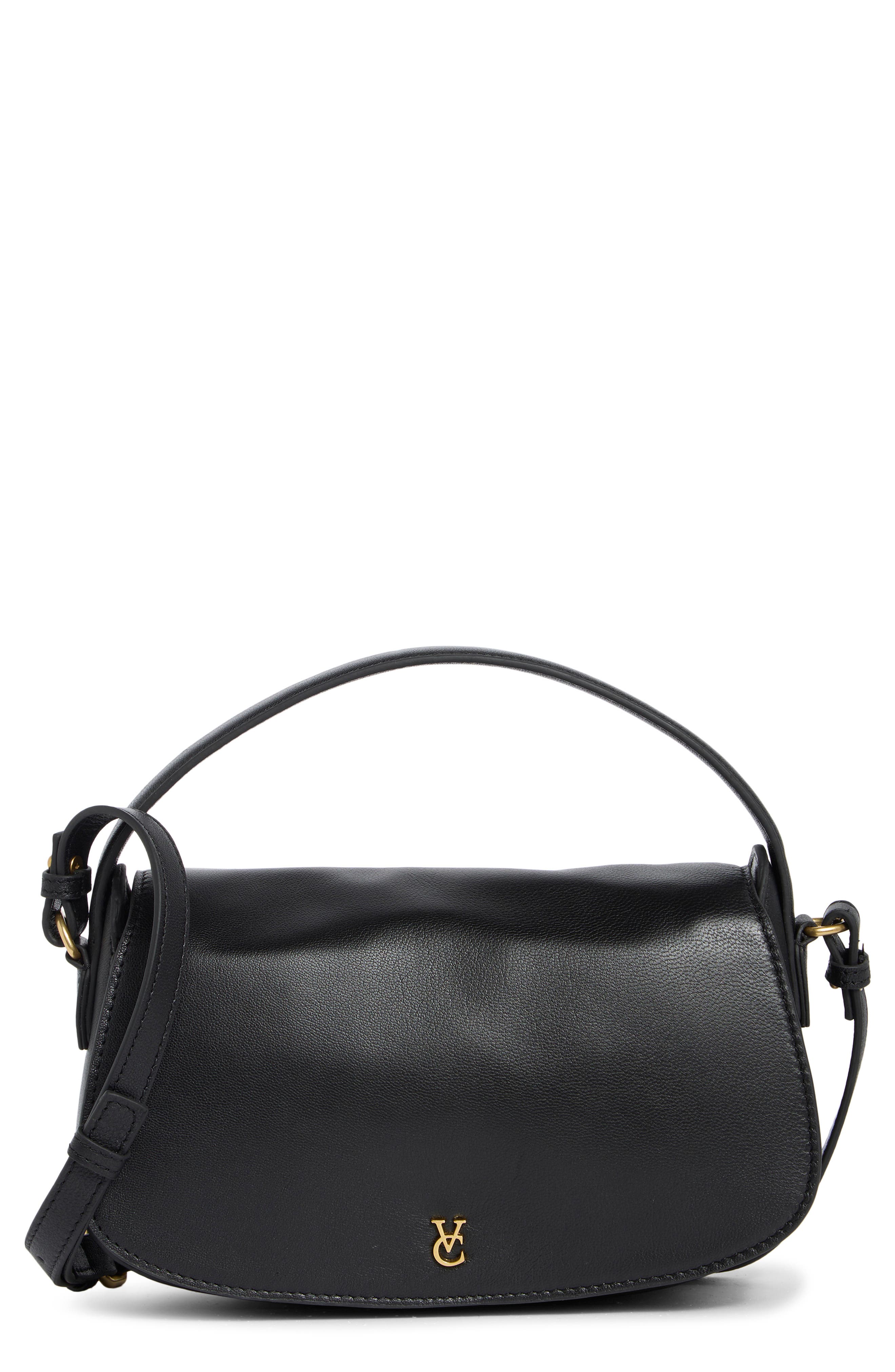 Vince Camuto Jayda Crossbody Bag, Main, color, Black