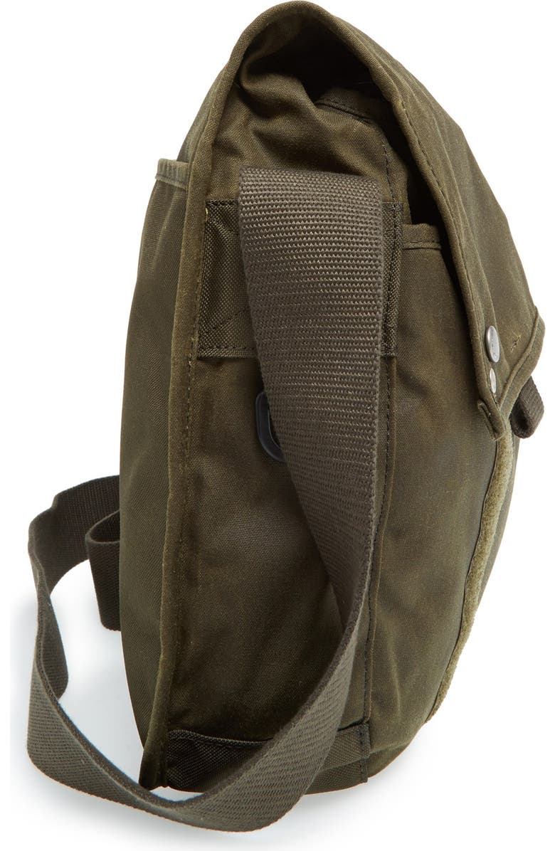 Barbour Waxed Canvas Messenger Bag, Alternate, color,