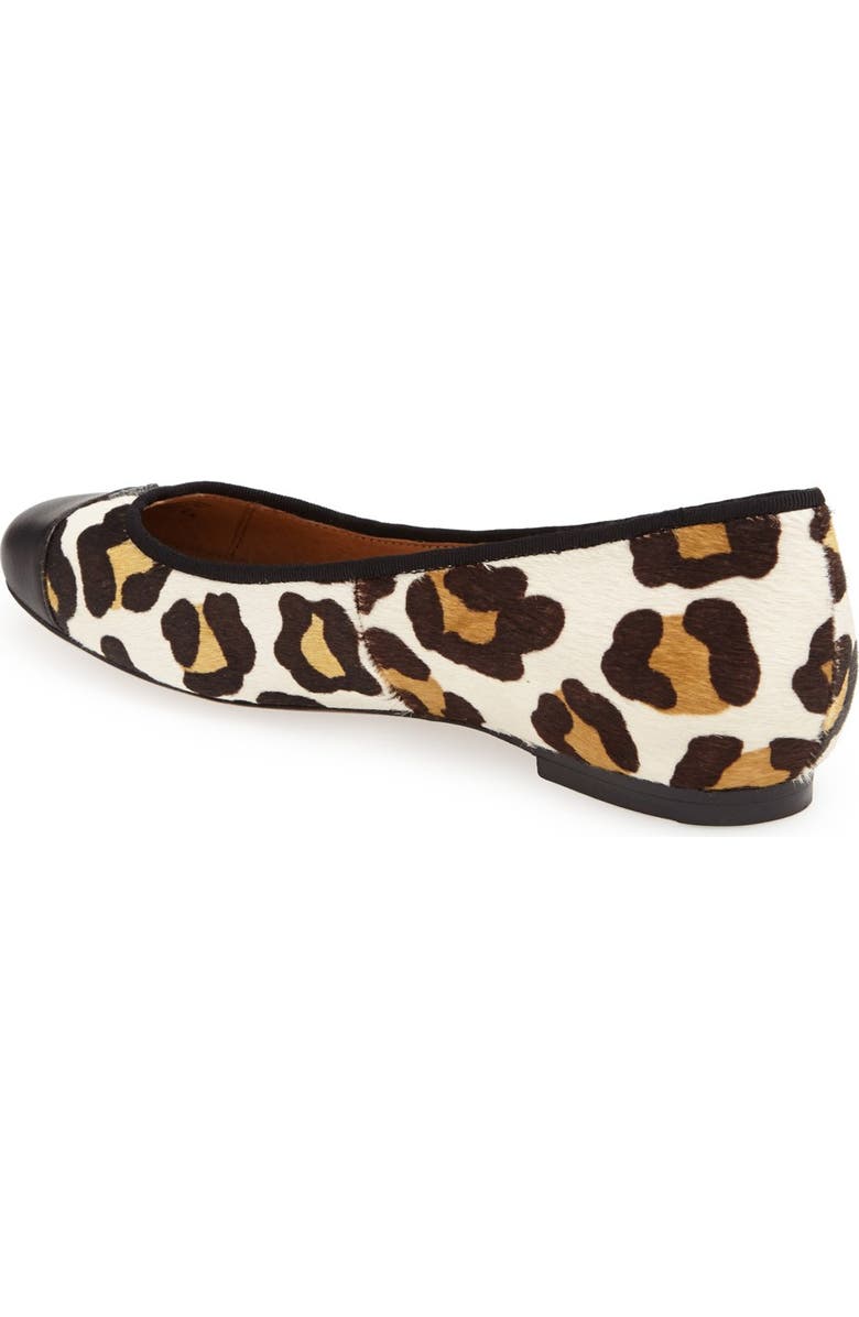 COACH 'Samantha' Cap Toe Flat, Alternate, color,