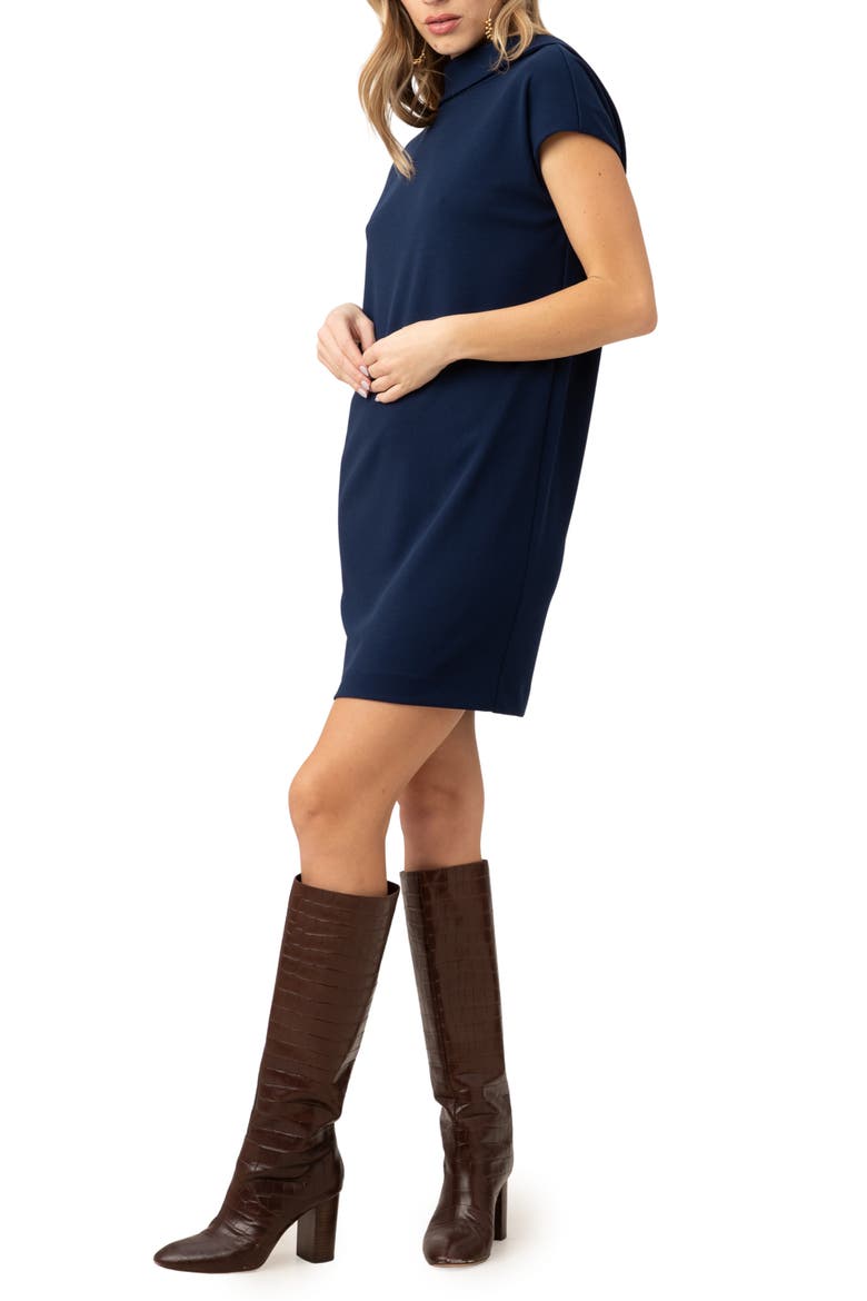 Arlyn Shift Dress, Alternate, color, INK