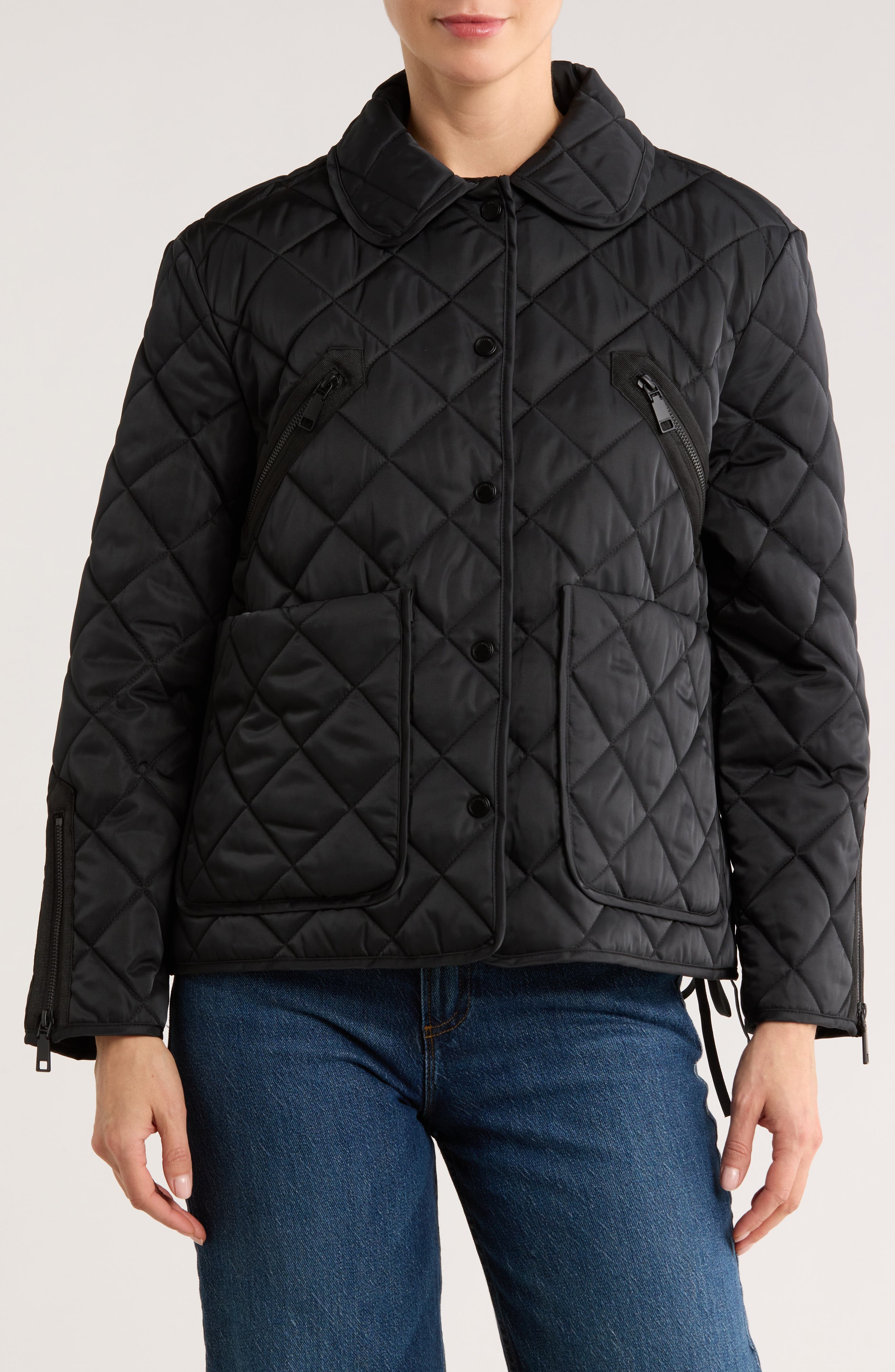 Rebecca Minkoff Quilted Moto Jacket