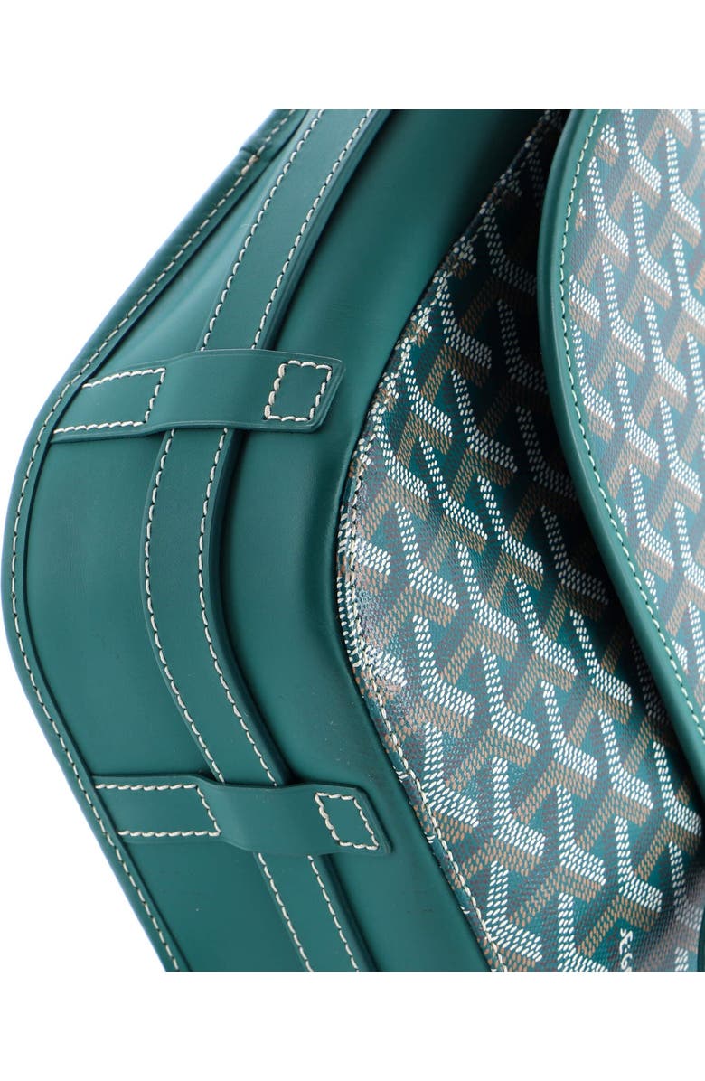 Pre-Owned Goyard Belvedere II Messenger Bag Coated Canvas MM, Alternate, color, Green