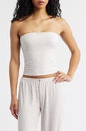 HAPPY CAMP3R Sugar Plum Quinn Strapless Top