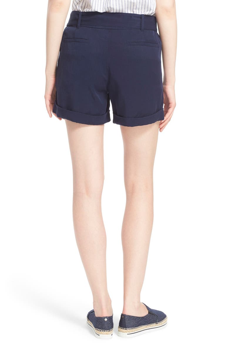 twill shorts, Alternate, color, MILL NAVY