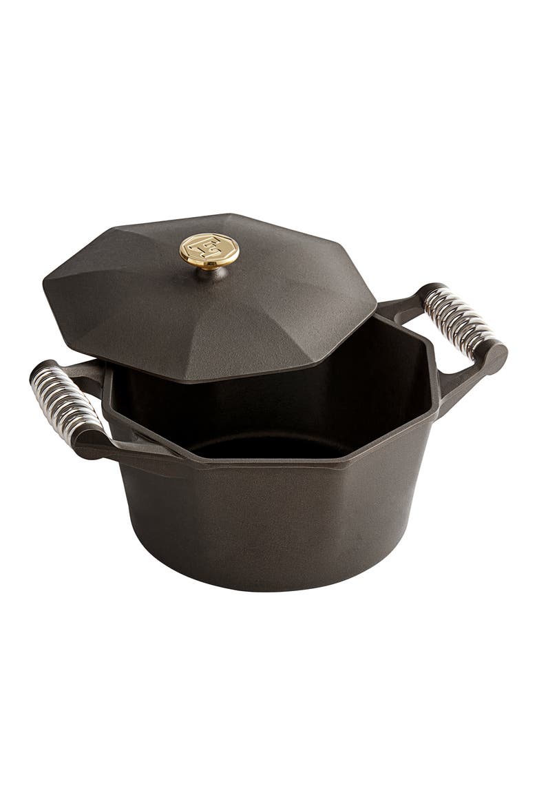5-Quart Cast Iron Dutch Oven, Alternate, color, BRONZE