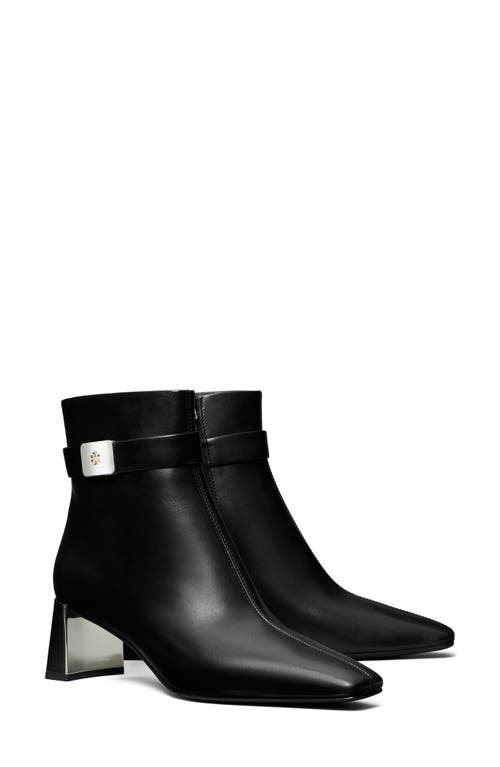 Tory Burch Georgia Heeled Ankle Boot In Black