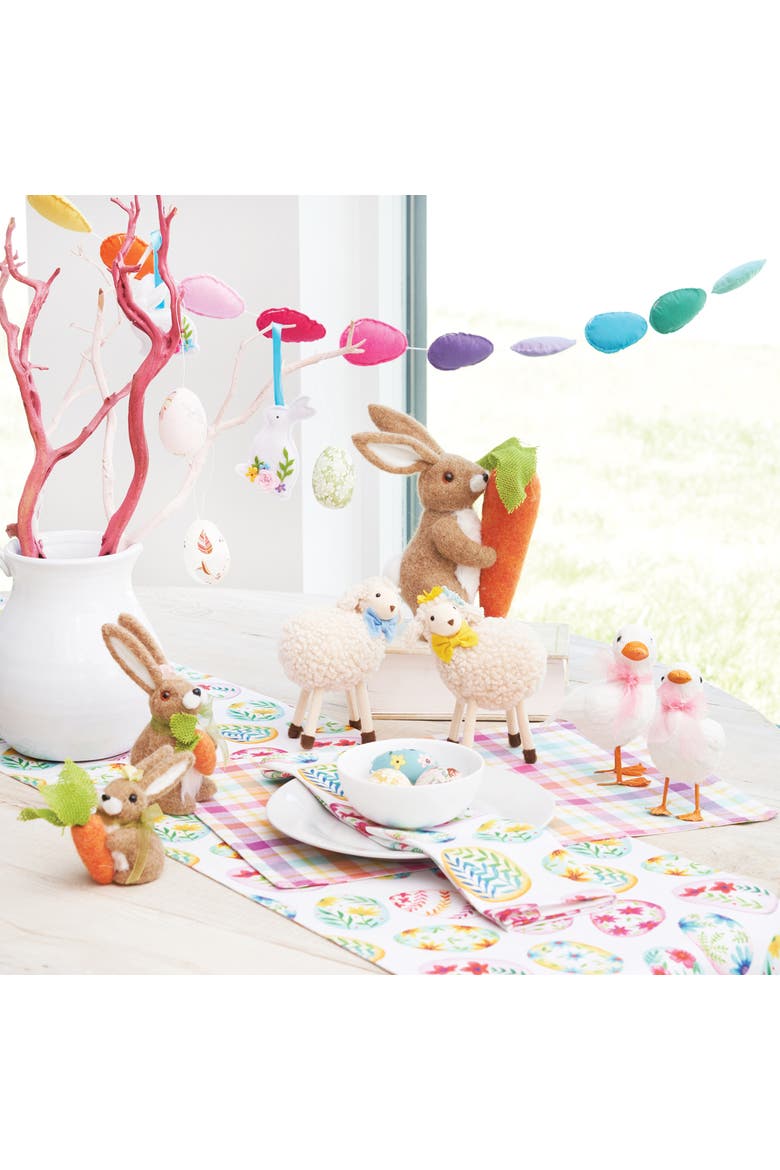 Spring Lamb Figurines Set of 2, Alternate, color, Off-White