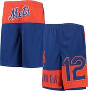 Outerstuff Youth Francisco Lindor Royal New York Mets Pandemonium Name & Number Shorts