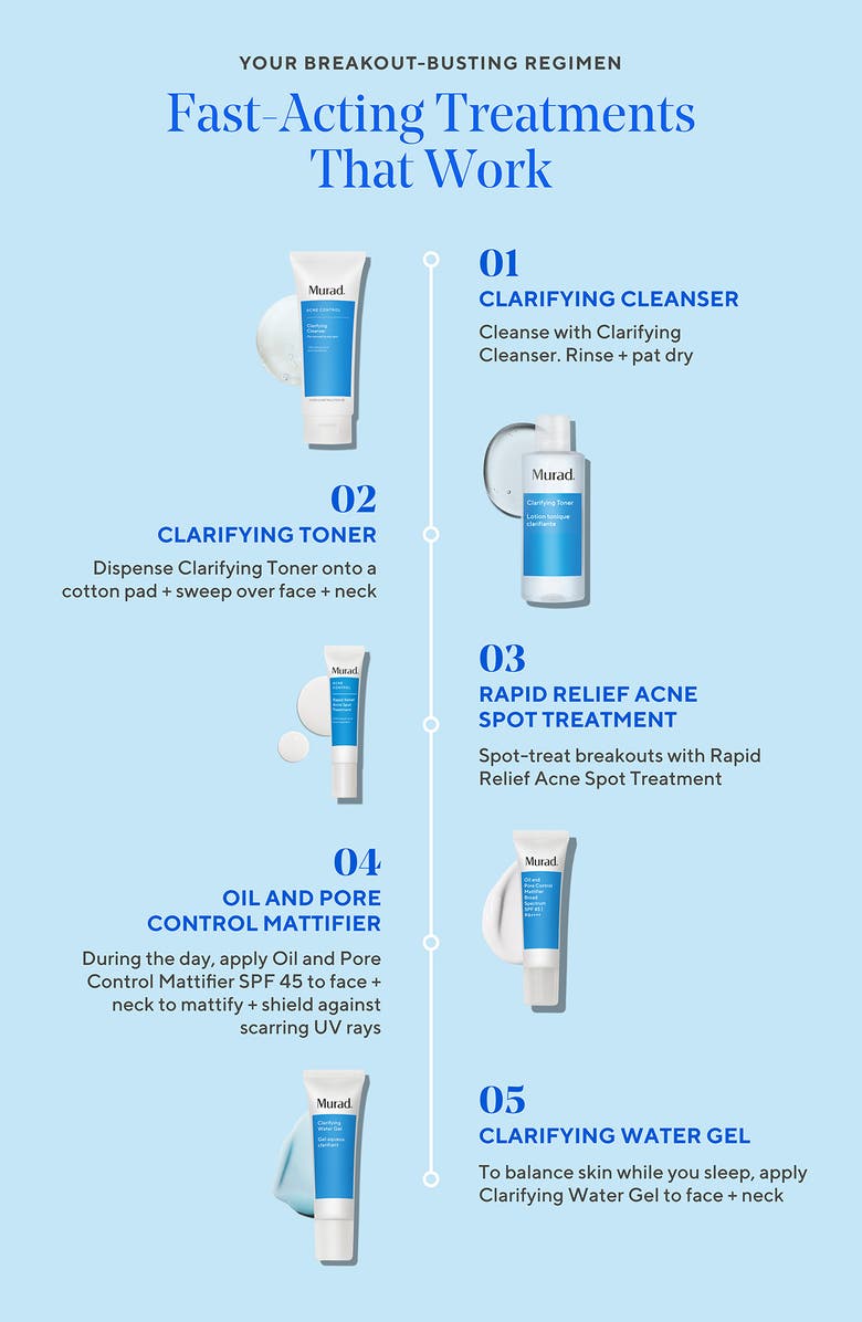 Murad<sup>®</sup> Oil and Pore Control Mattifier SPF 45, Alternate, color,