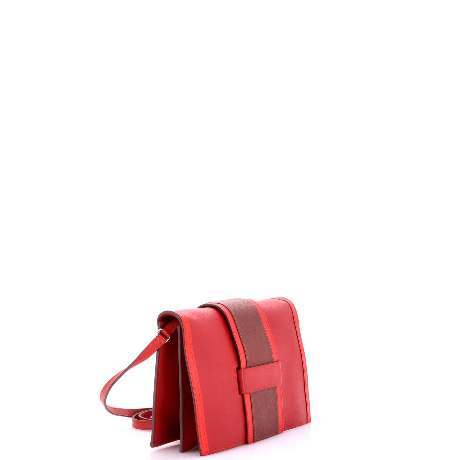 H Passant Clutch Shoulder Bag Evercolor, Alternate, color, Rouge Vif