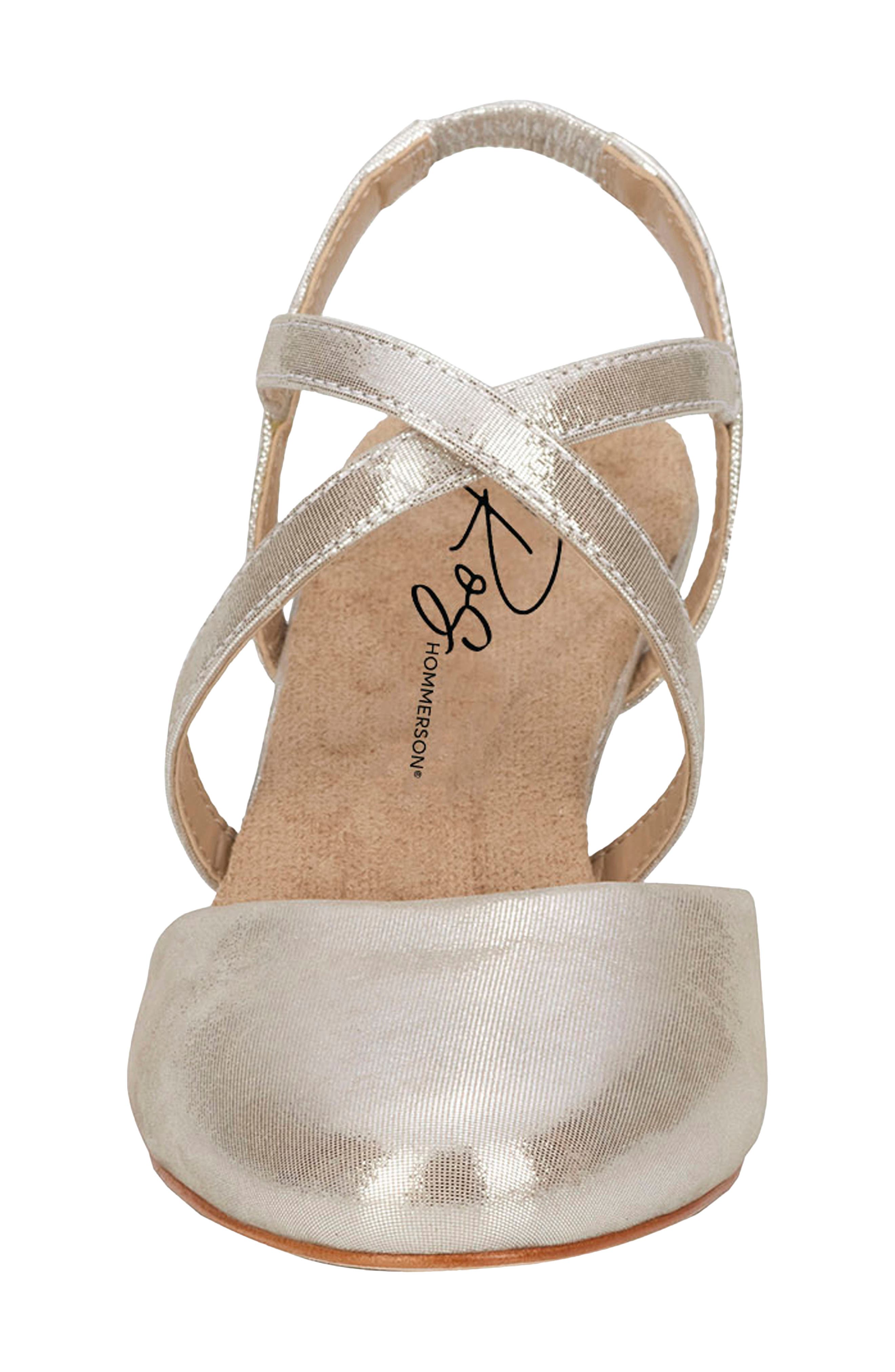 Caliente Slingback Pump, Alternate, color, SILVER GLITTER LEATHER