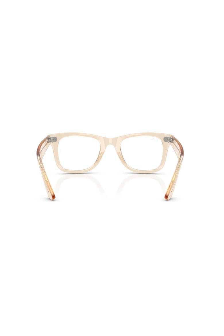 50mm Square optical glasses, Alternate, color, Pink