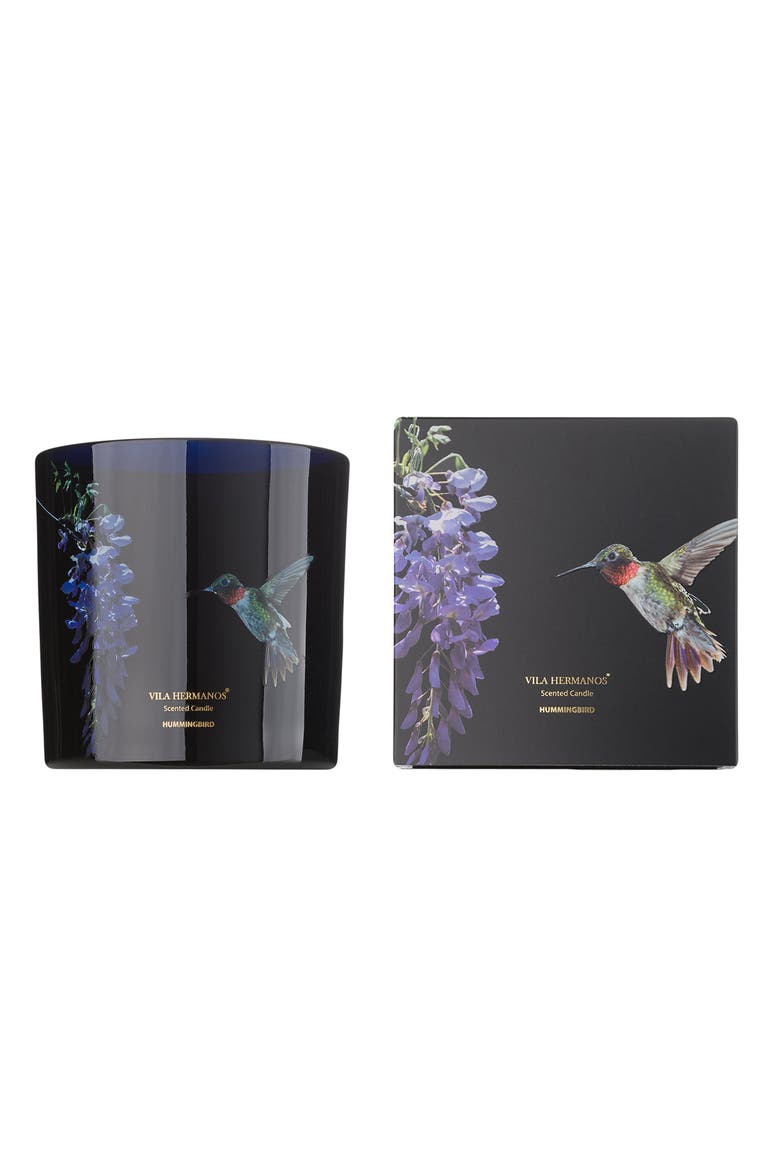 Vila Jungletropia Candle In A Jar, Main, color, Colibri Hummingbird