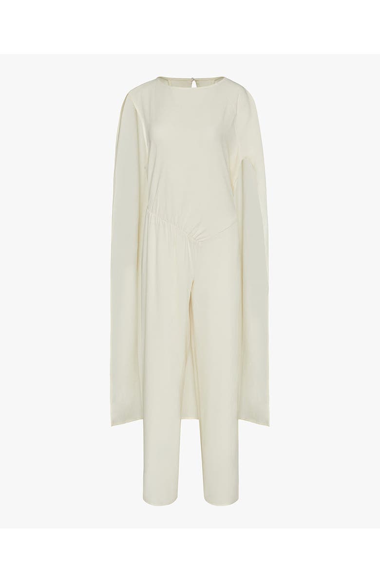 WeWoreWhat Draped Dolman Sleeve Jumpsuit, Alternate, color, Ivory