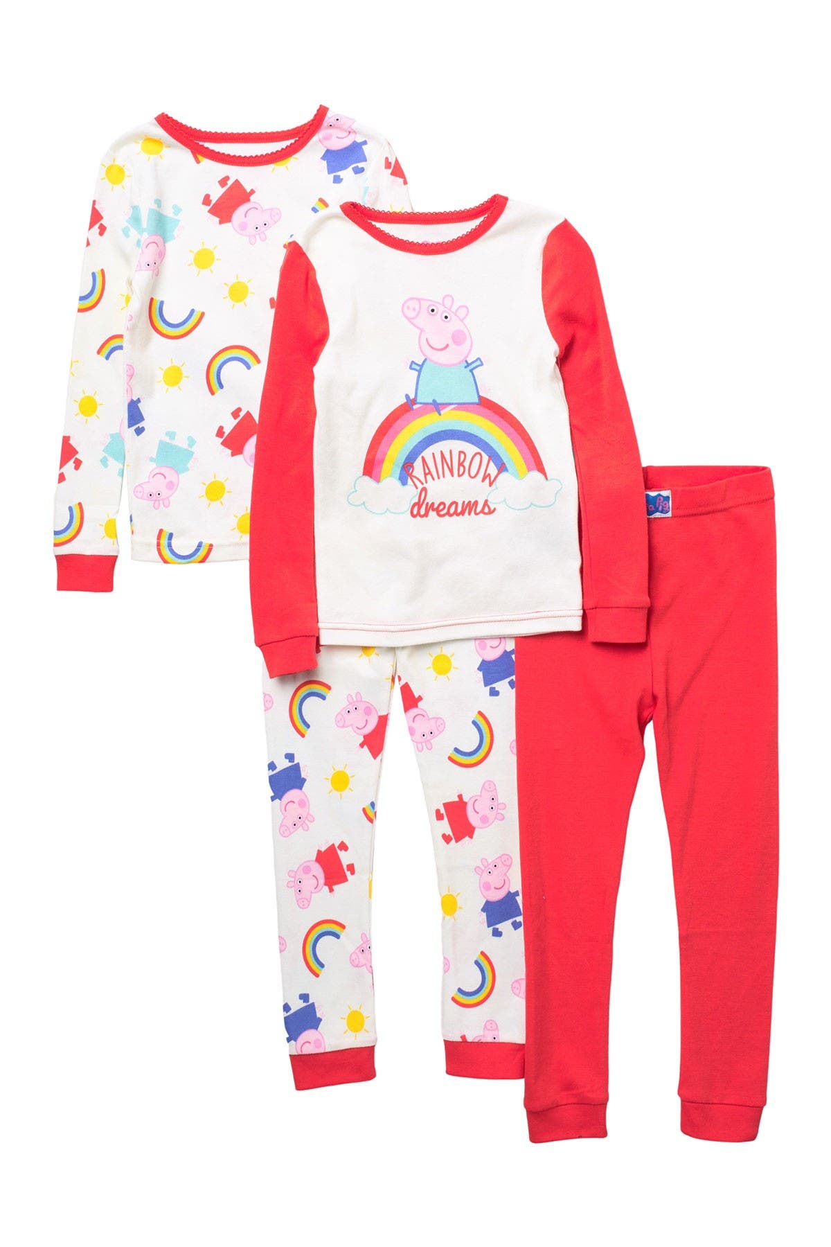 KOMAR Peppa Pig Pajama Set - Set of 2 | Nordstromrack