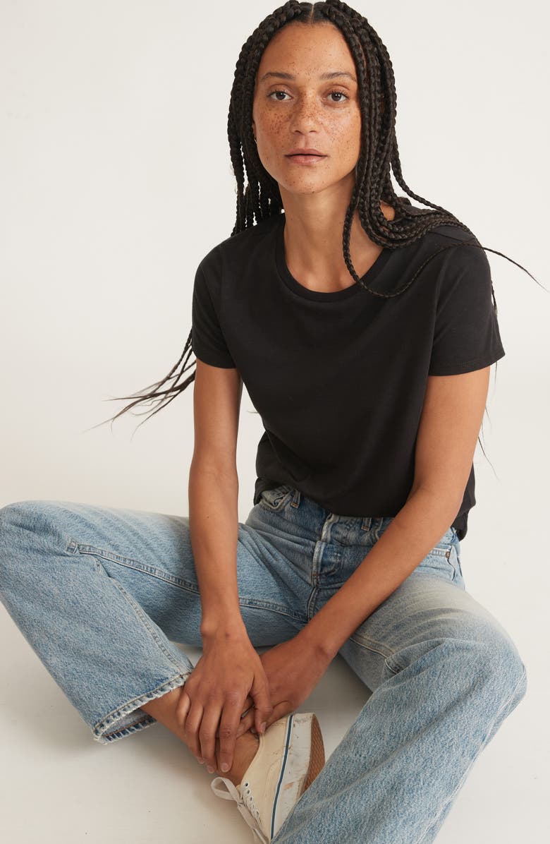 Marine Layer Easy Cotton T-Shirt, Alternate, color, 