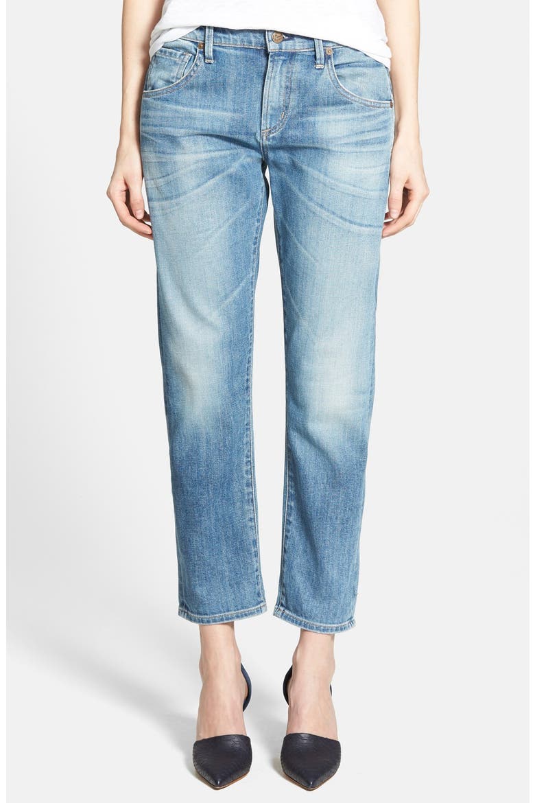 'Emerson' Slim Boyfriend Jeans, Main, color, CALISTOGA