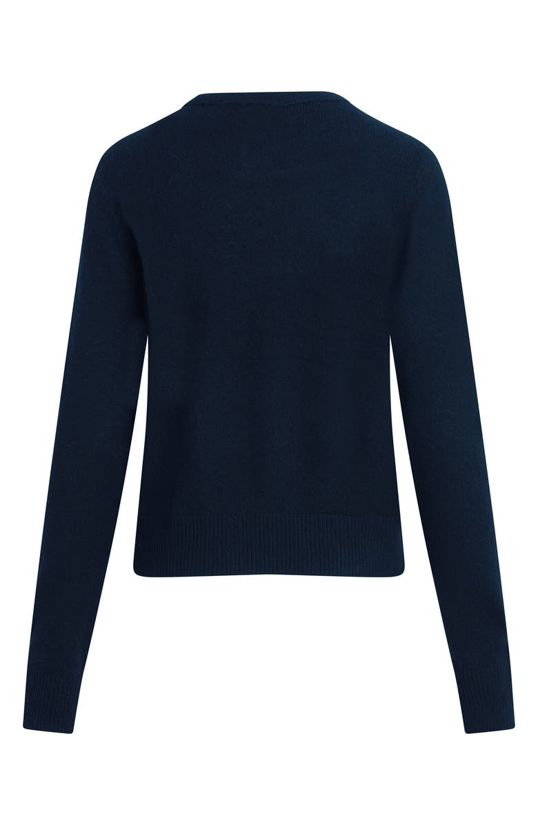 Favorite Daughter The Favorite Cashmere Sweater, Alternate, color, Navy
