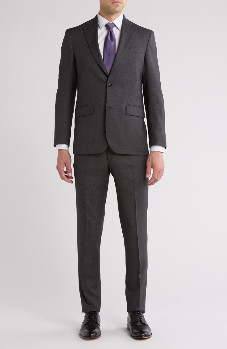 Ted Baker London Plain Jarrow Slim Fit Wool Suit, Main, color,