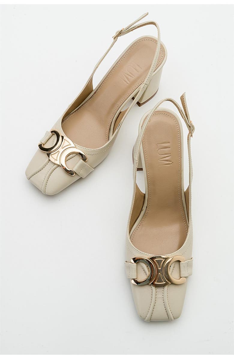 Prologue Shoes Forlev Slingback Pump, Alternate, color, Beige