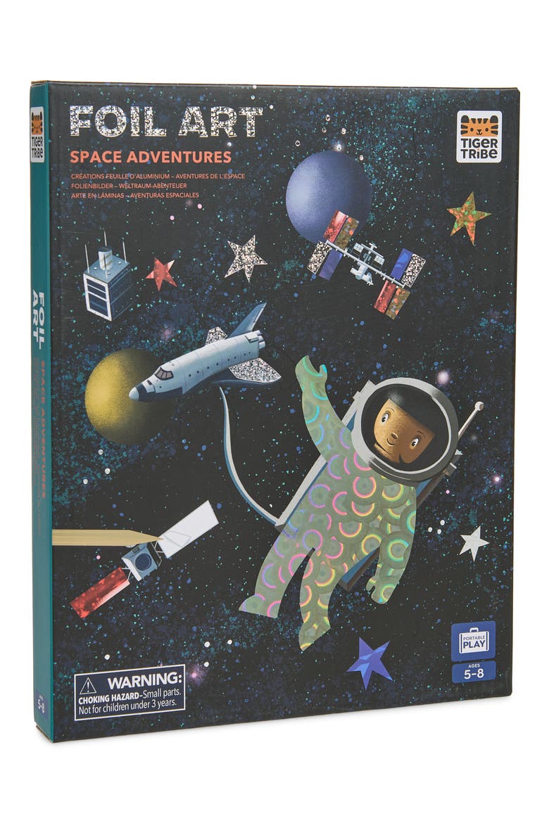 Space Foil Art Activity Set, Main, color, MULTI
