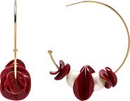 EYE CANDY LOS ANGELES Giovanna Hoop Earrings