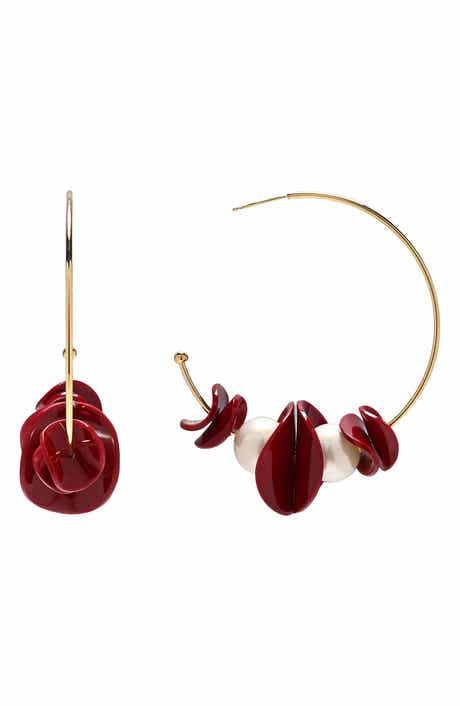 EYE CANDY LOS ANGELES Giovanna Hoop Earrings