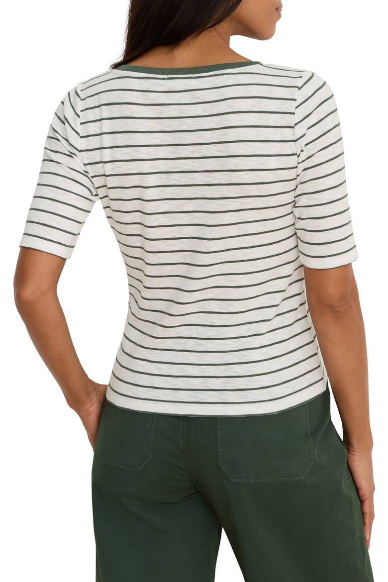 Stripe Cotton Top, Alternate, color, GREEN MULTI