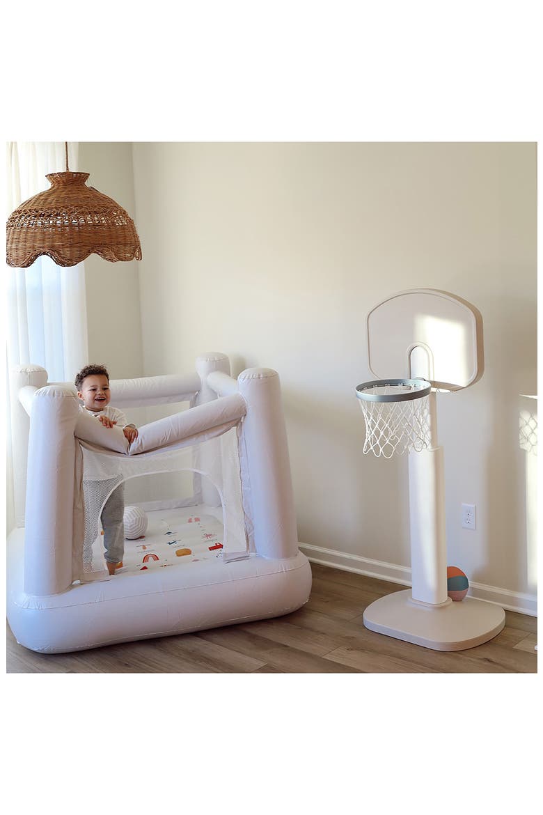 Mini Alphabet Bounce House, Alternate, color, WHITE