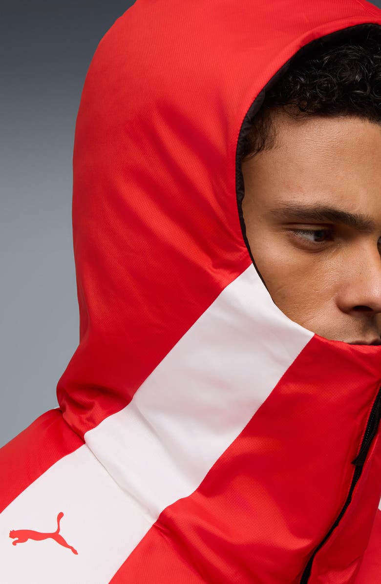 PUMA Scuderia Ferrari HP Replica Racing Jacket, Alternate, color, Puma Red